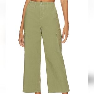 NWOT. L'agence Zoella Cargo Pant in soft army. Size 25